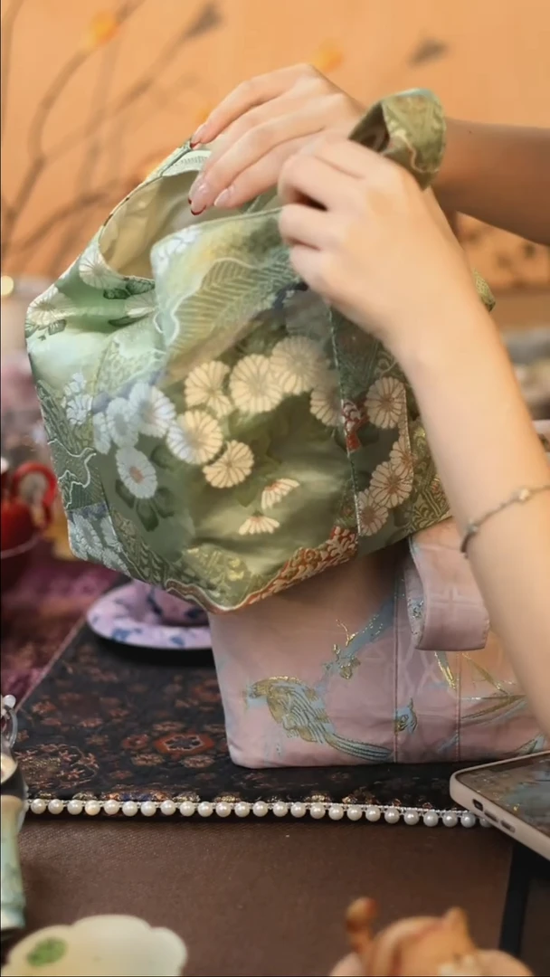 三柒小雏菊茶事包