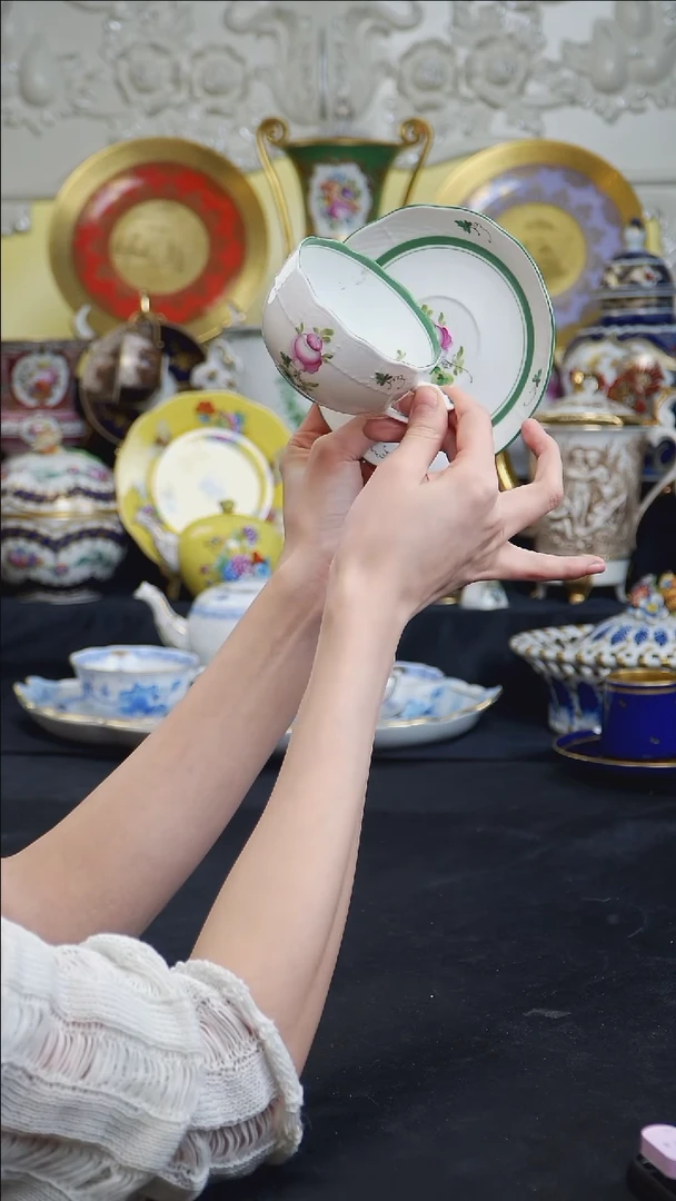 骨瓷婷婷中古器物如图所示100
