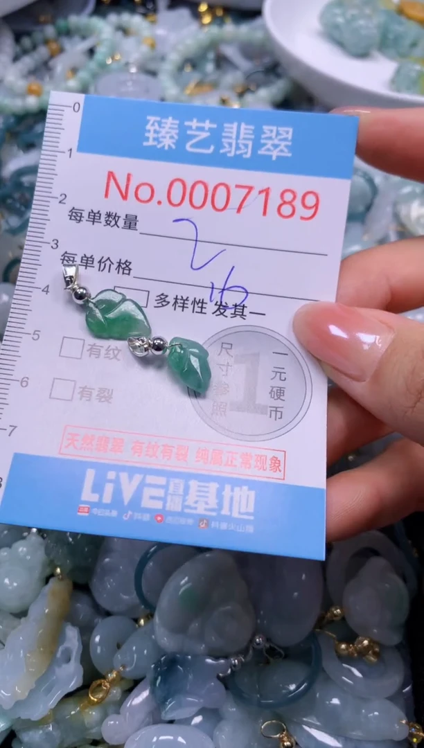 颈饰未镶嵌翡翠7189