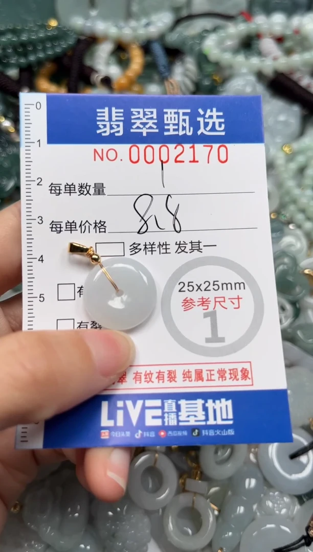 【闪购商品】翡翠颈饰未镶嵌00..2170