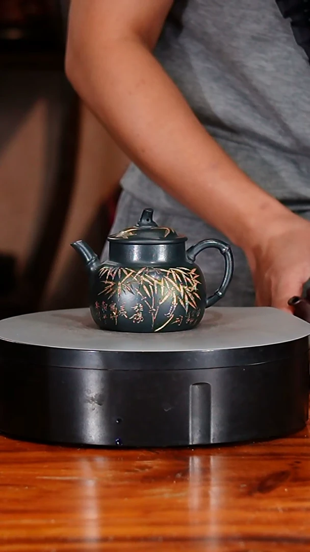 宜兴原矿紫砂壶茶壶150C