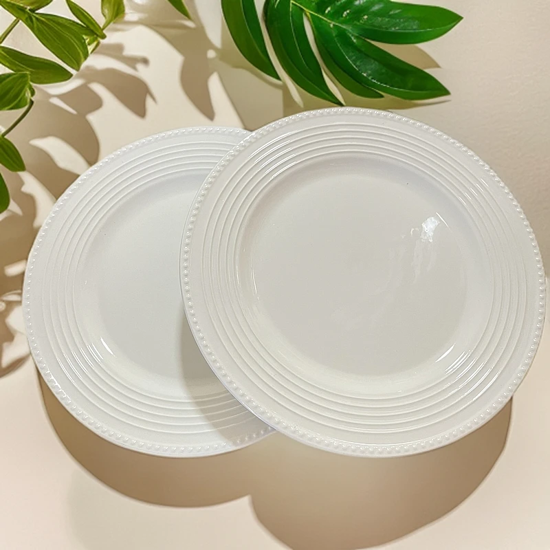 【新品福利】2只10.5英寸横纹盘