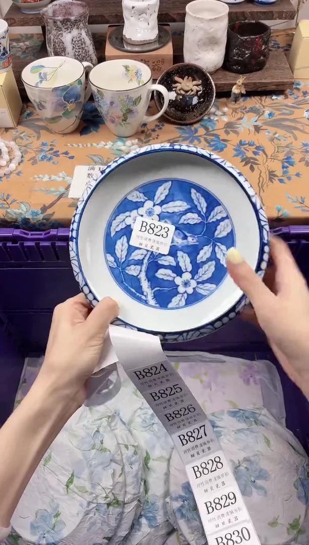 瓷片陈*娜                B823