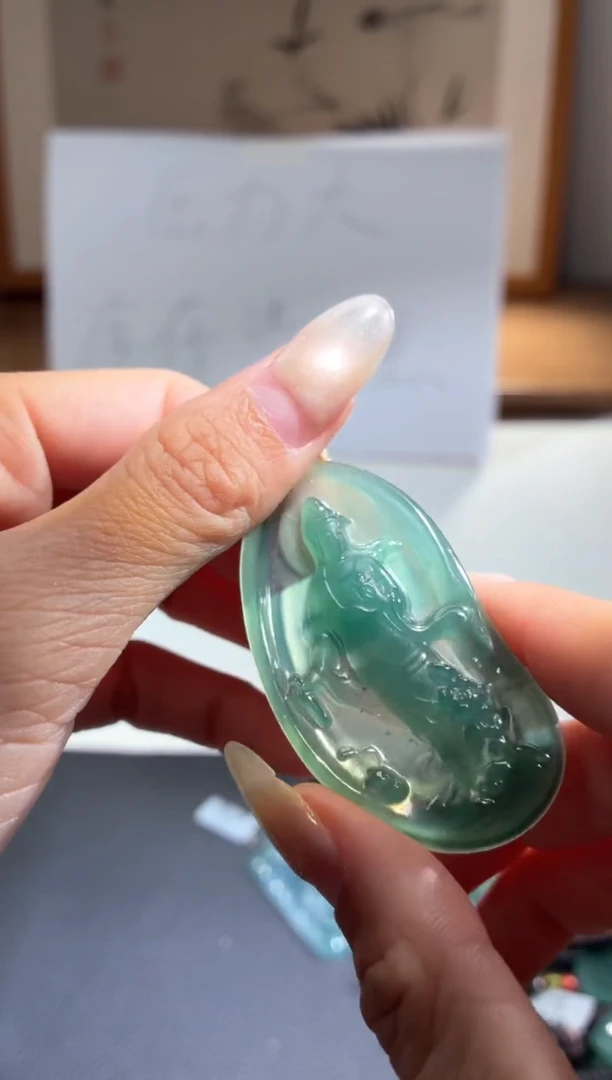 吊坠(不含链)未镶嵌翡翠天然翡翠A货