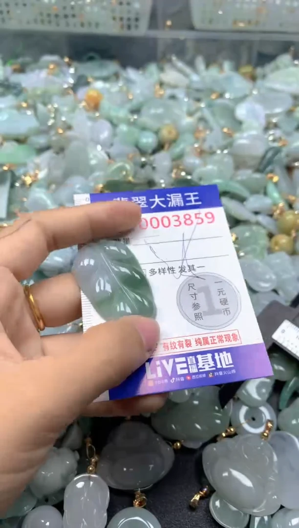 颈饰未镶嵌翡翠3859