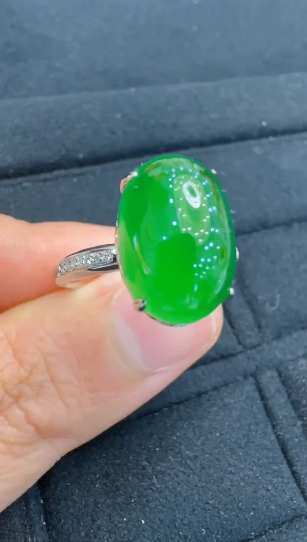 【闪购商品】翡翠戒指18K金镶嵌多样性团购发一件
