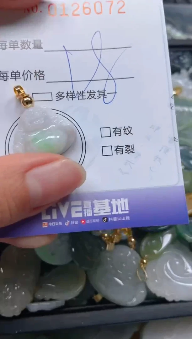 【闪购商品】翡翠颈饰未镶嵌闪购0126072