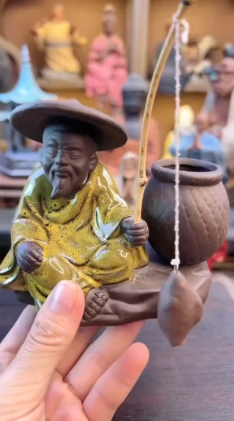 紫砂茶宠器闵茶宠摆件