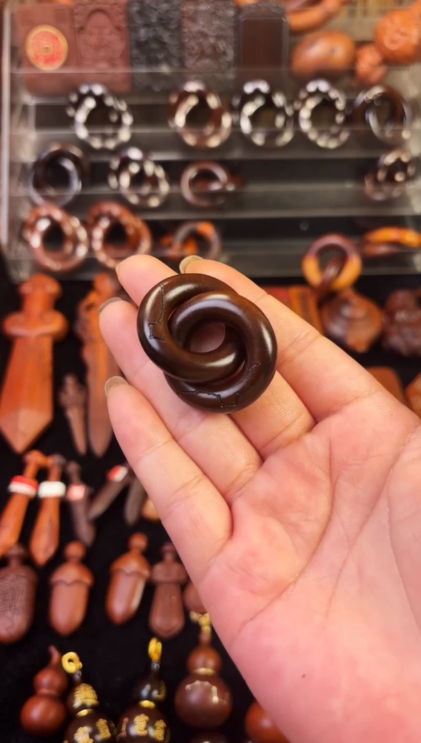 雷枣木玉化乾坤圈1.6