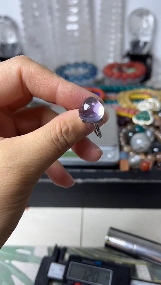 【闪购商品】水晶戒指合金  矿坑65