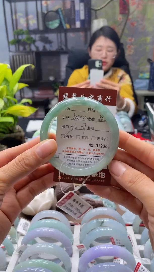 未镶嵌手镯翡翠1236****