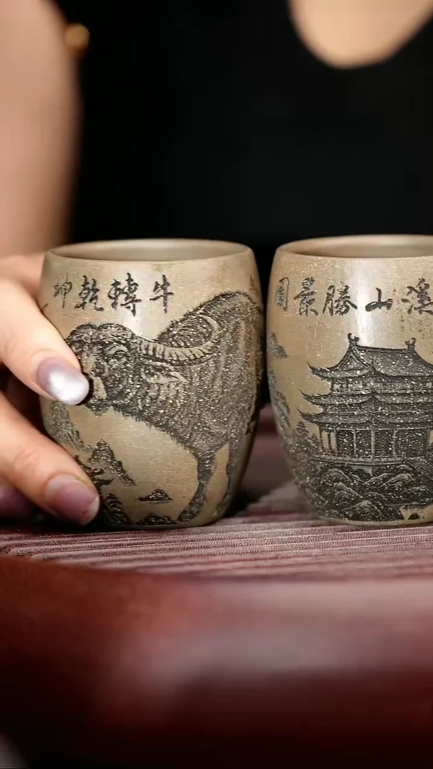 茶杯紫砂高端紫砂主人杯福利放漏