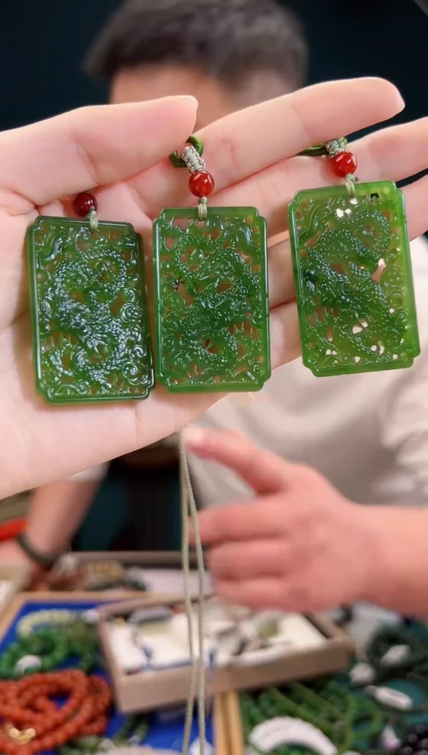 颈饰未镶嵌和田玉多样性发货 拍一单发一个