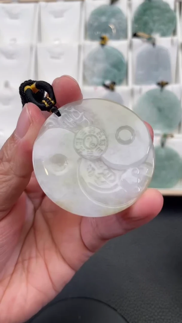 颈饰未镶嵌翡翠天然缅甸翡翠A货567