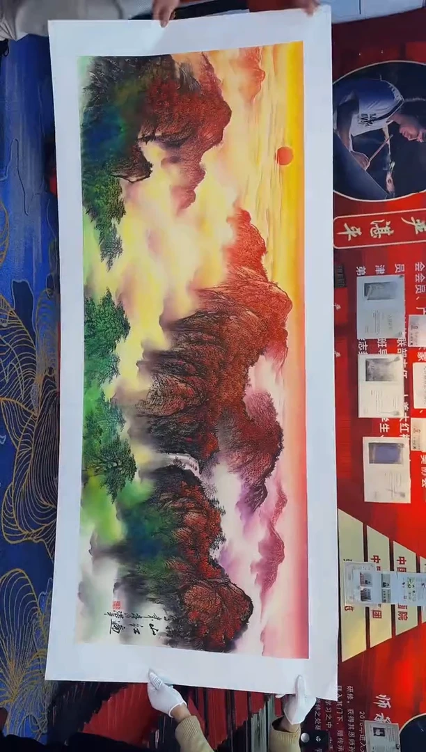 【闪购商品】国画手绘国画山水花鸟作品