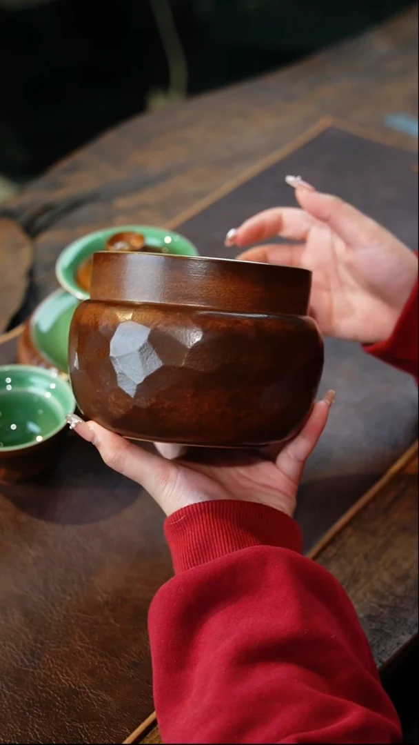 【闪购商品】瓷片王玮 锤纹系列 建水