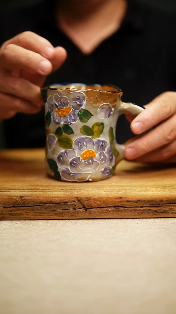 @@陶园瓷舍@@纯手工手绘@高温釉下彩
