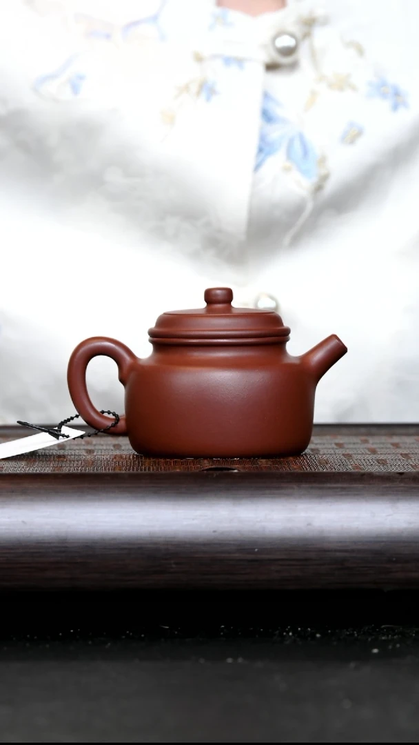 茶壶紫砂WXJ16219 德钟 紫泥