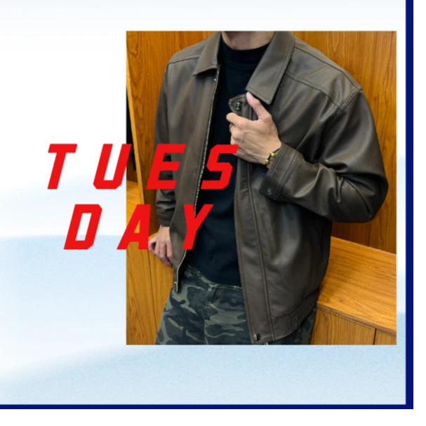 tian【POLO行政夹克】2025年秋季轻奢潮流时尚男女同款百搭干部外套