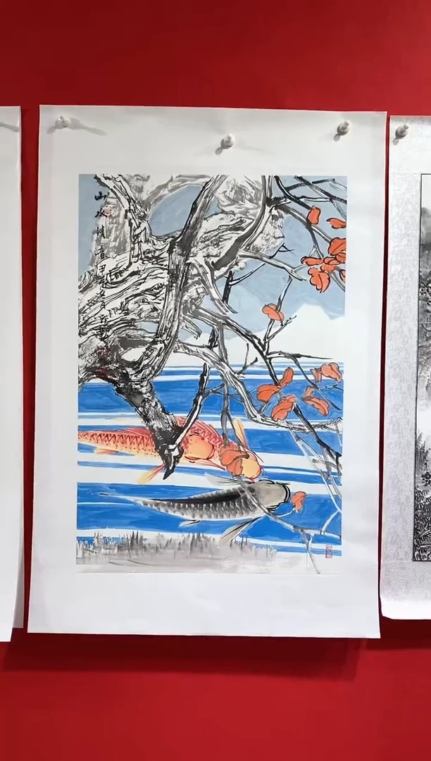 国画国画NYQ杰牛云勤老师作品