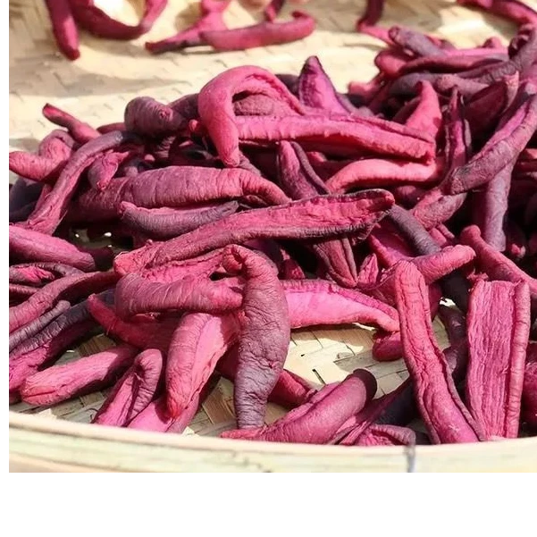 萝卜干邳州传统穿心红萝卜淹的家乡的味道