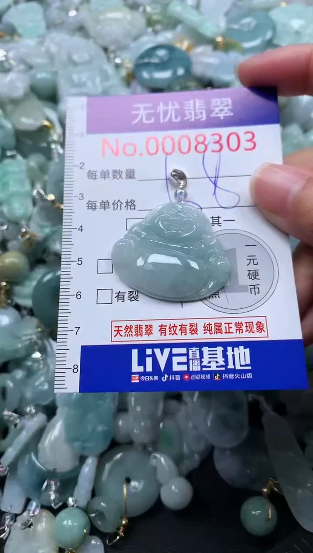 颈饰未镶嵌翡翠8303