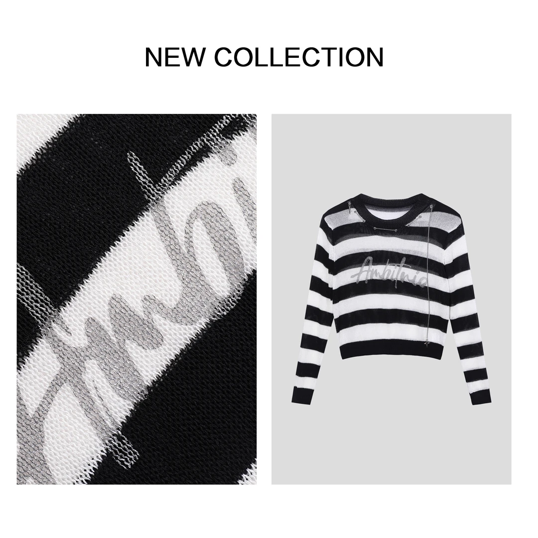 【婷婷专享】X1F36031B 早秋新品女士显瘦线衣