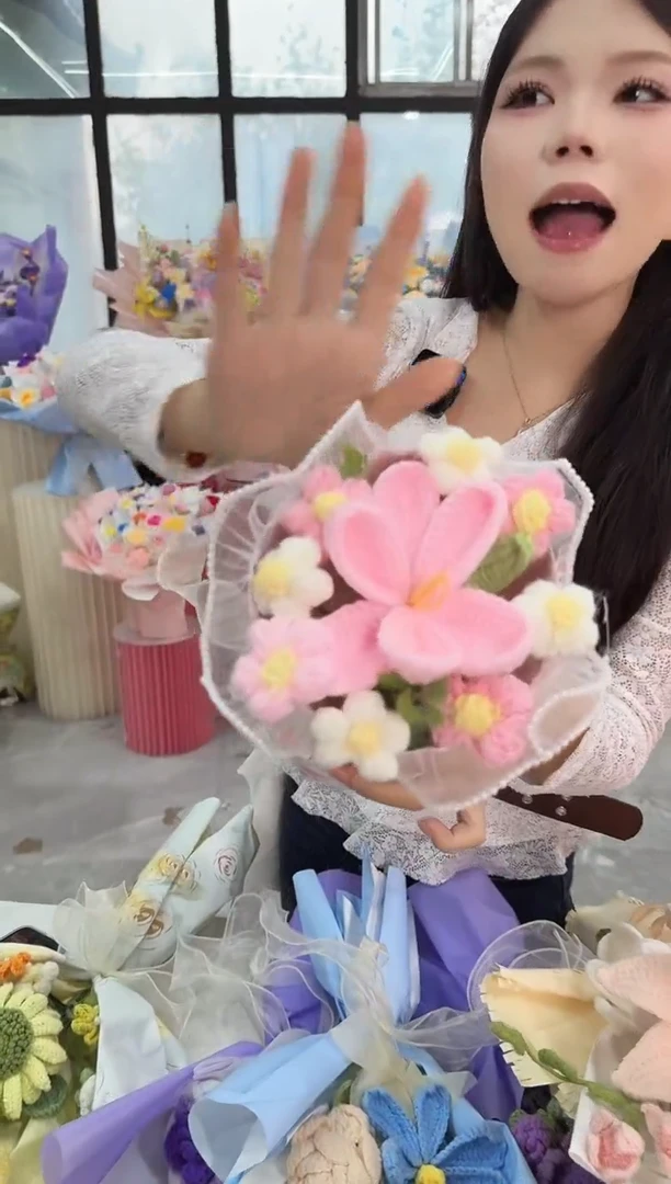 非遗手工定制花束，孤品清仓！！