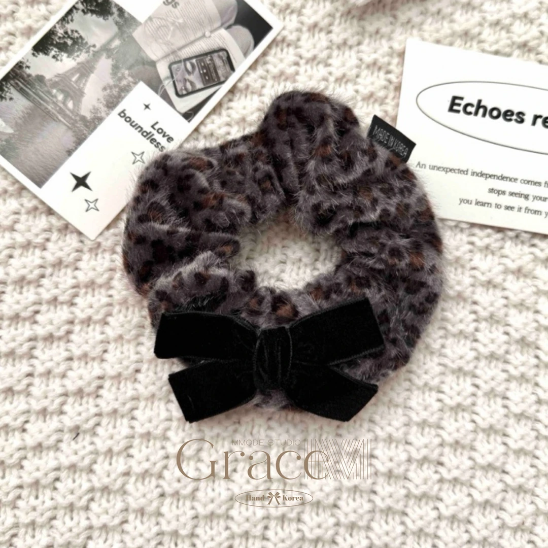 「花样甜心」韩国2024秋冬上新秋冬新款发绳发圈肠圈丸子头