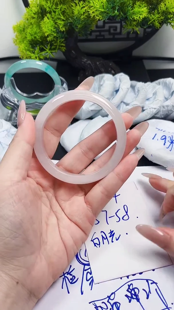 翡翠手镯未镶嵌A所见即所得D34