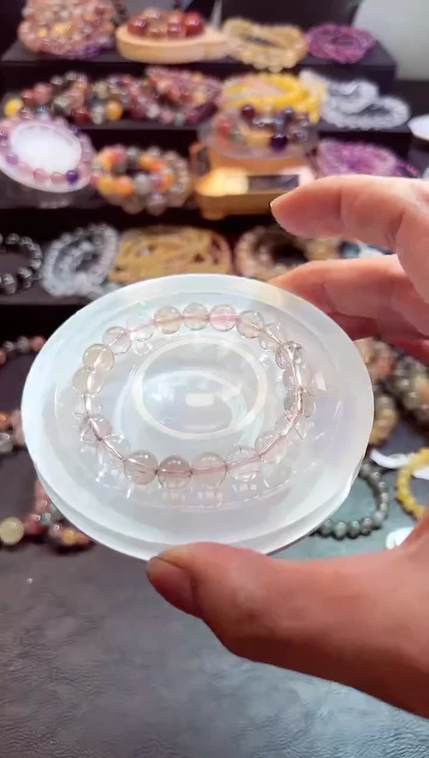 水晶手链未镶嵌水晶70