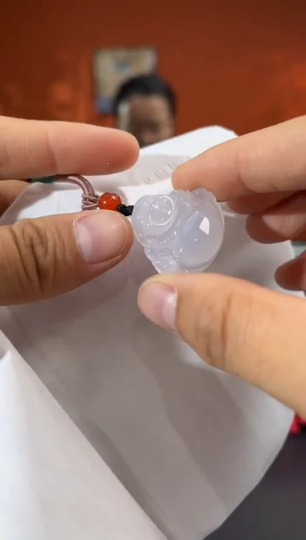 未镶嵌挂件翡翠边城刀客/34568730G/多样性发一