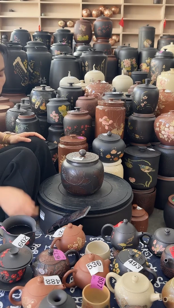 罐大大 瑕疵茶叶罐   696   苹果荷花