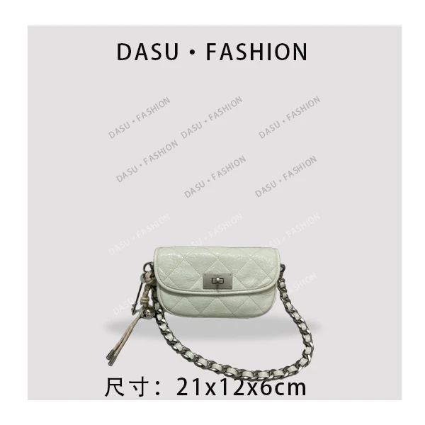 【苏总专属】ZT-D7136-奶油白时尚潮流气质小众腋下包斜挎包