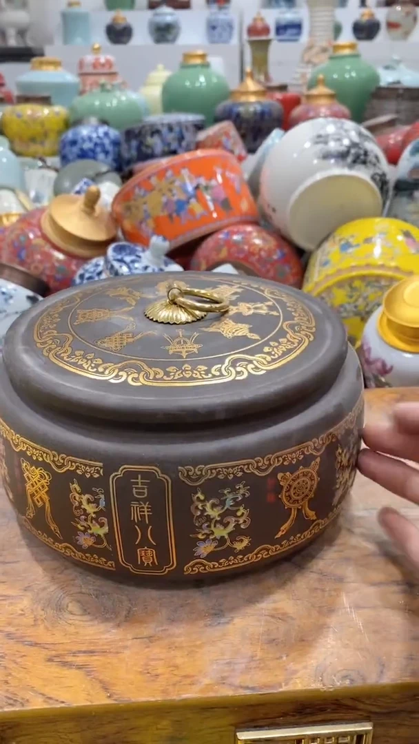摆件茶叶罐密封罐储存罐