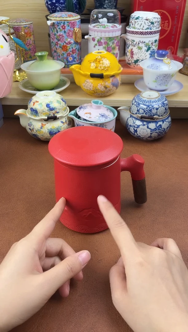 陶陶瓷茶具摆件旅行套组