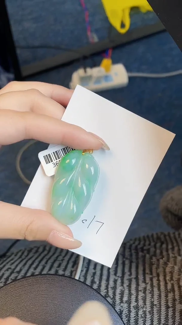 【闪购商品】翡翠颈饰18K金镶嵌00000000