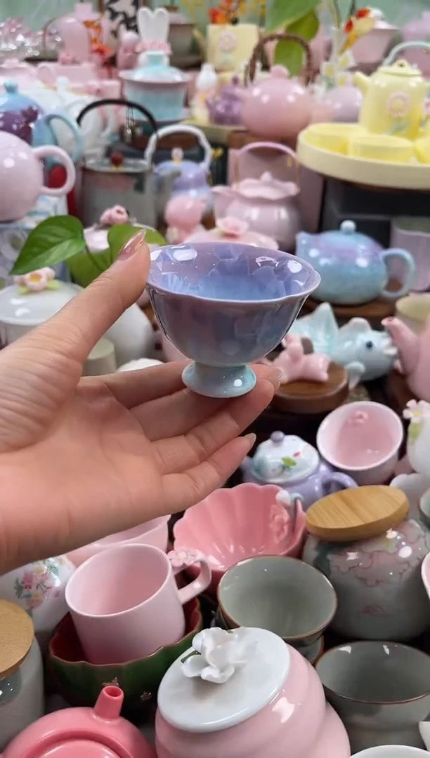 茶具：库存仅剩1件（蓝紫）