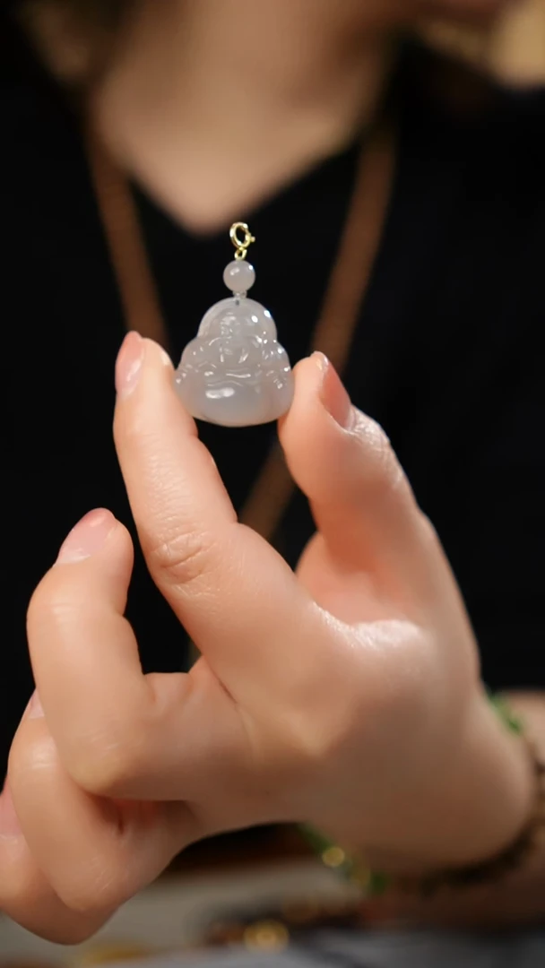 【闪购商品】和田玉吊坠(不含链)未镶嵌和田玉佛公
