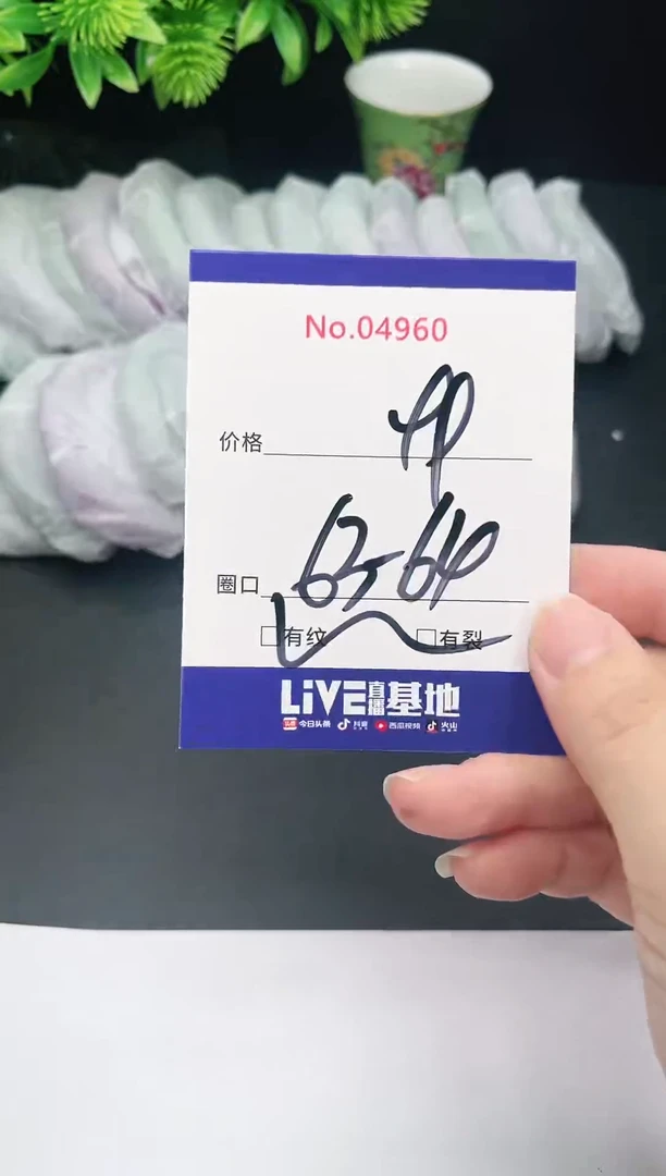 未镶嵌手镯翡翠4960