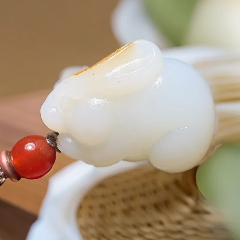 和田玉吊坠(不含链)未镶嵌