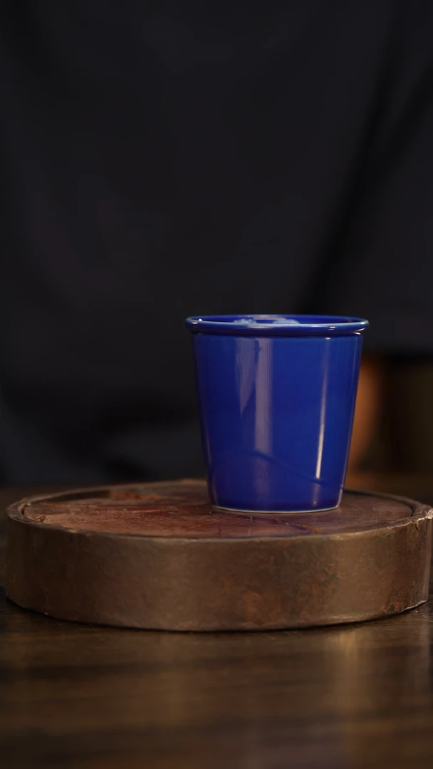 5柴房陶瓷柴烧可乐杯