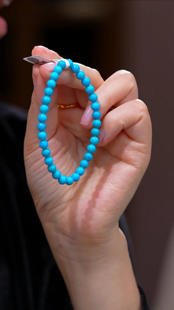 未镶嵌绿松石手串1