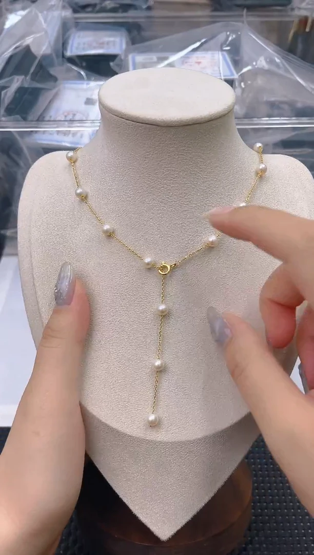 未镶嵌淡水珍珠耳饰xl3027