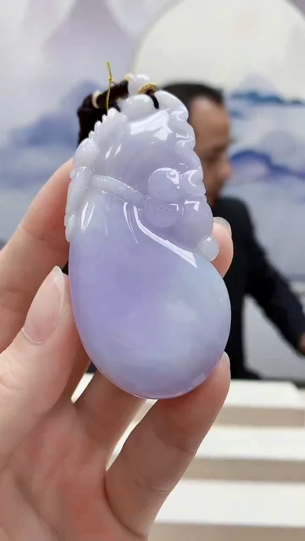 未镶嵌定制翡翠4957ry-毛货挂件31