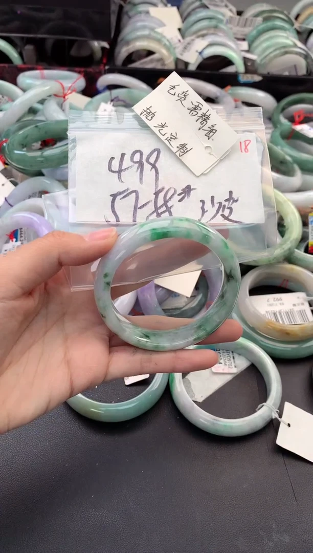 【闪购商品】定制翡翠未镶嵌毛货需精细抛光+多人