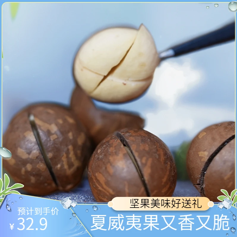 夏威夷果2斤大颗粒开口奶香十足酥脆新鲜