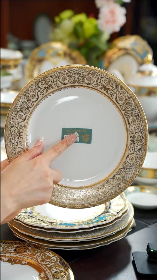 瓷片9英寸平盘 5个