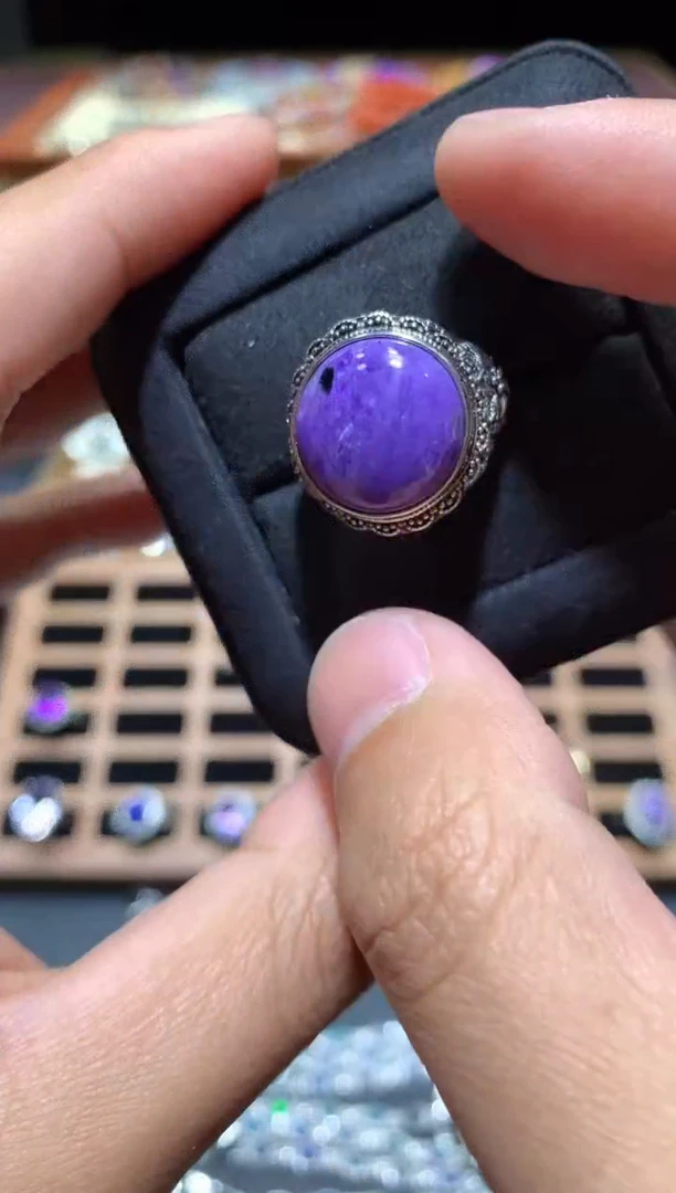 【闪购商品】查罗石戒指未镶嵌P79