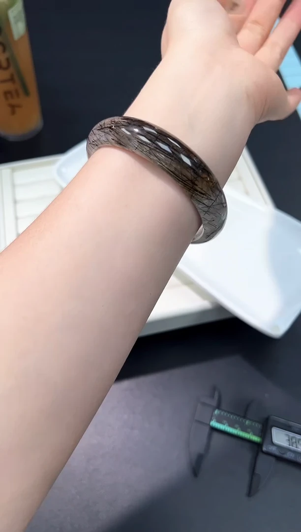 水晶手镯未镶嵌52d多样性发其一【1条】默认微63